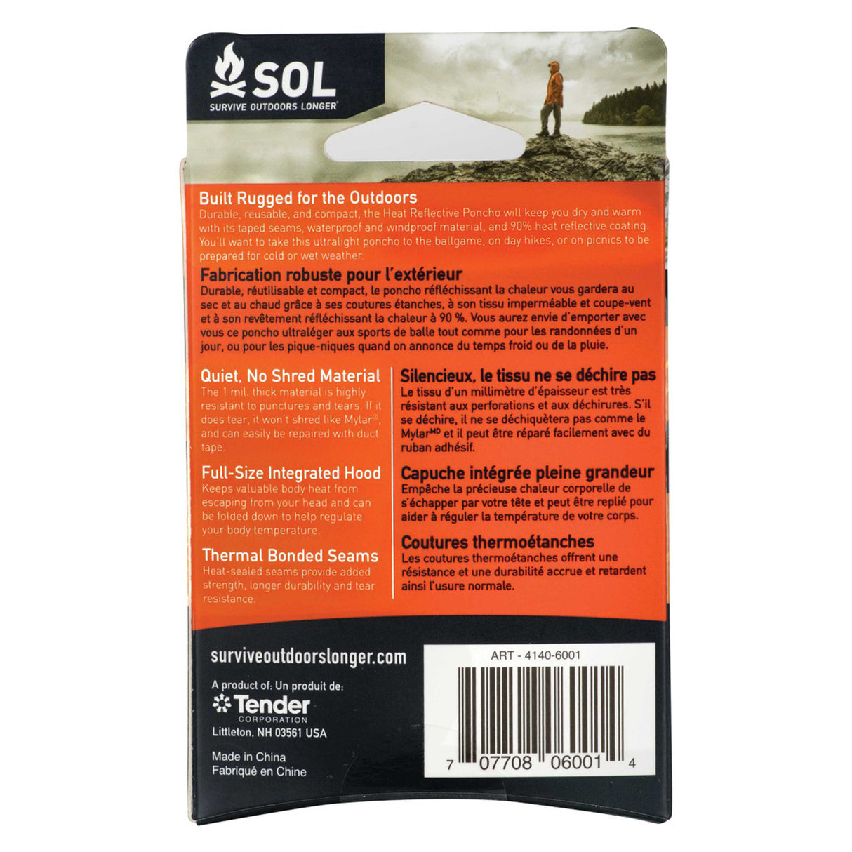 Sol Heat Reflective Poncho