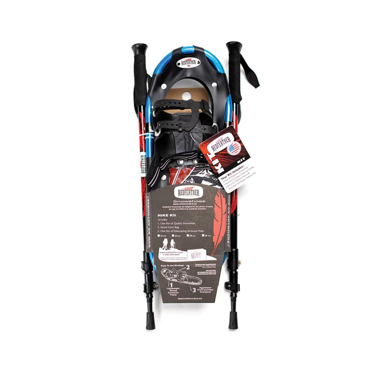 Redfeather Women's Hike Snowshoe Kit