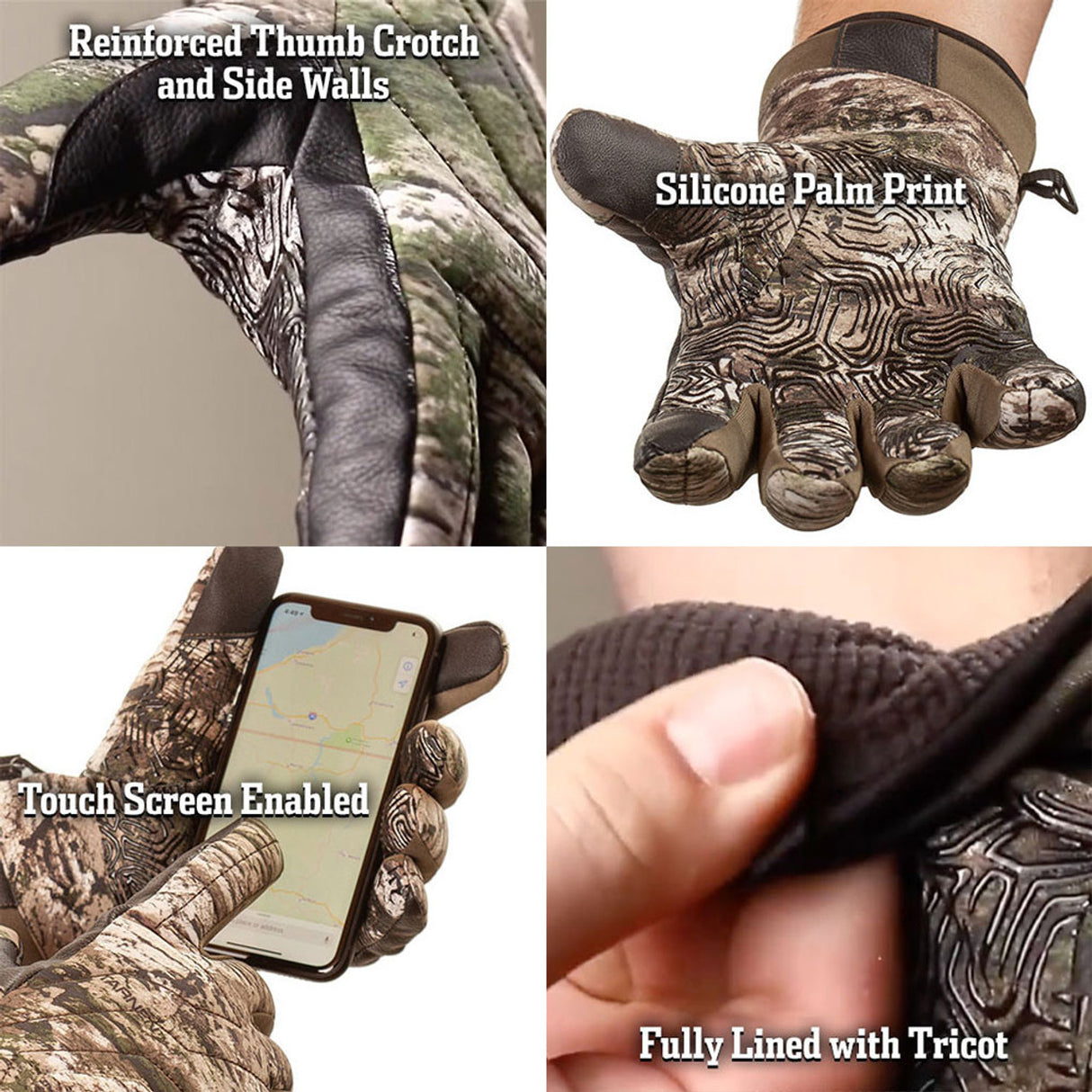 Huntworth Men's Anchorage Gloves