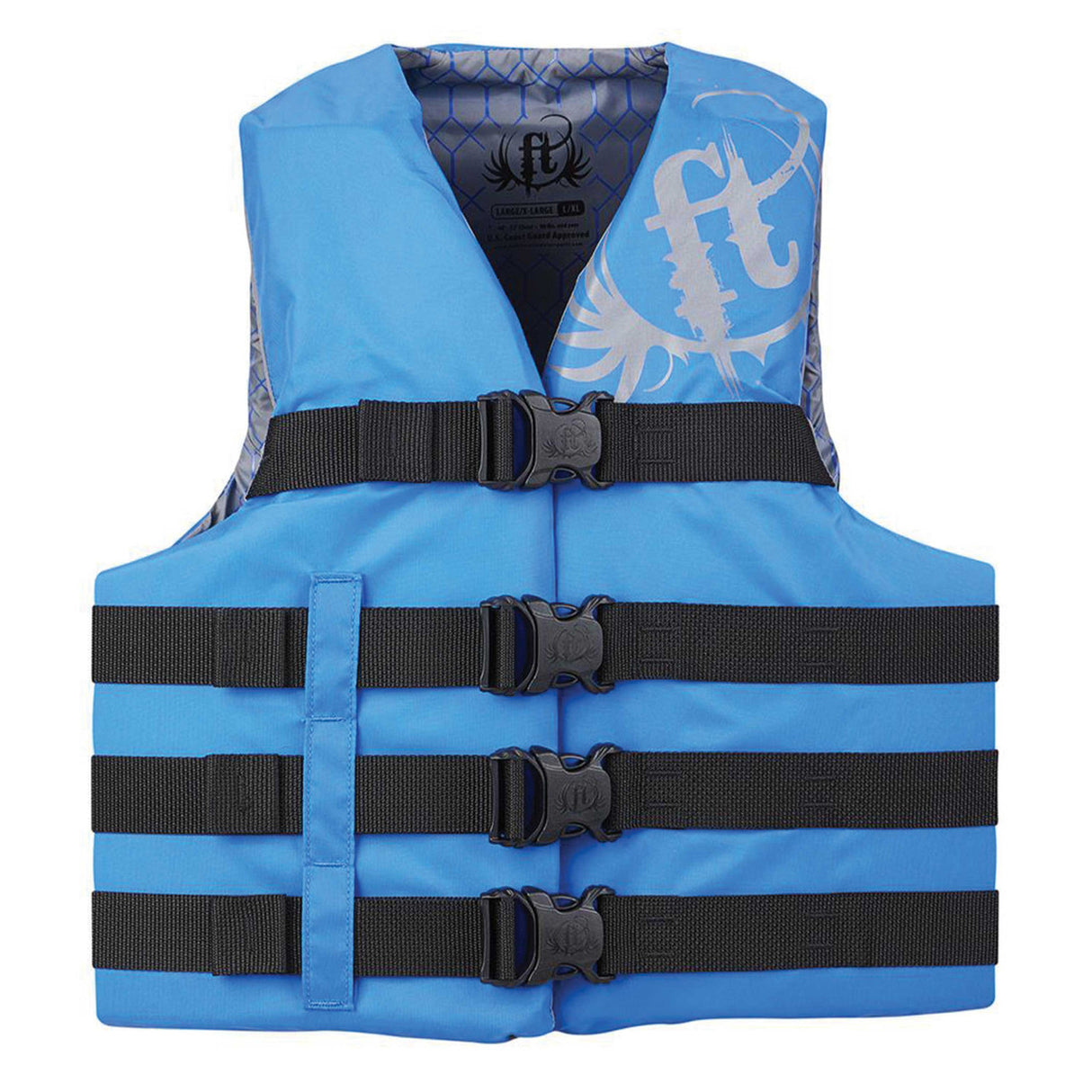 Full Throttle Adult Dual-Sized Nylon Water Sports Vest