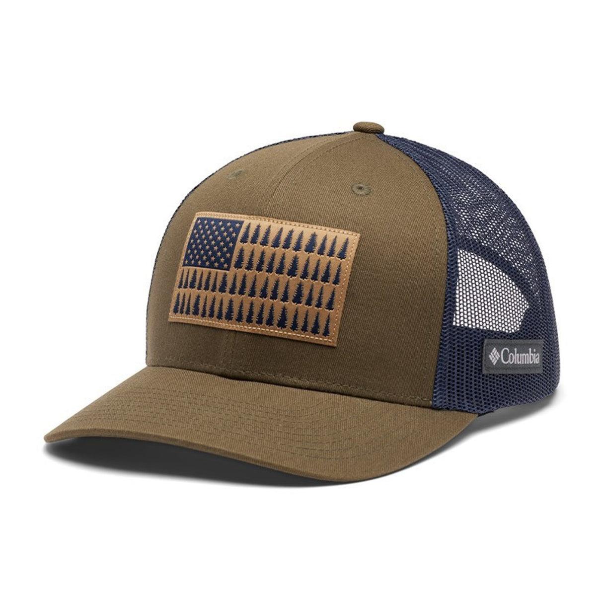 Columbia Tree Flag Mesh Snapback - High Crown