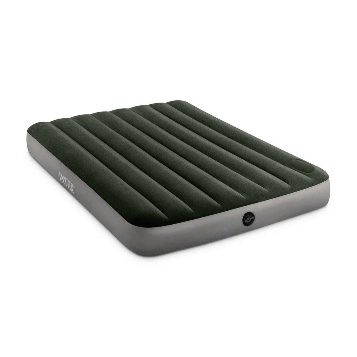 Intex 10-inch Full Dura-Beam Downy Airbed with Built-in Foot Pump