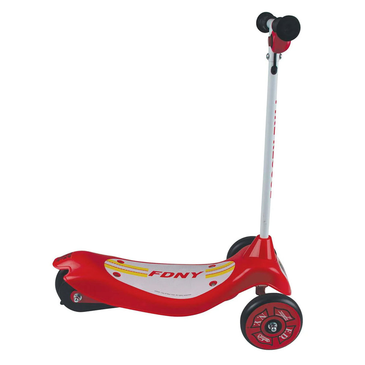 Bravo FDNY Safe Start 3-Wheel Kids Electric Scooter