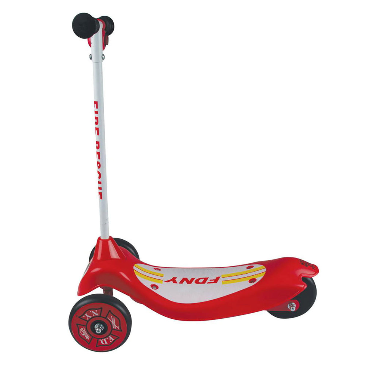 Bravo FDNY Safe Start 3-Wheel Kids Electric Scooter
