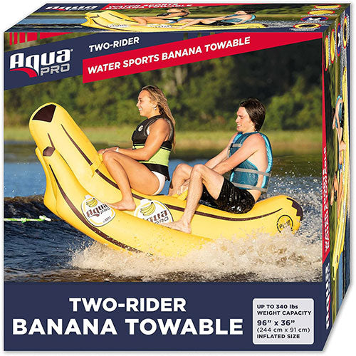 Aqua Pro Two Rider Water Sports Banana Towable