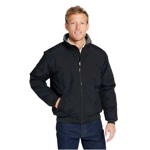 L.L. Bean Men's Warm-Up Jacket, Fleece Lined