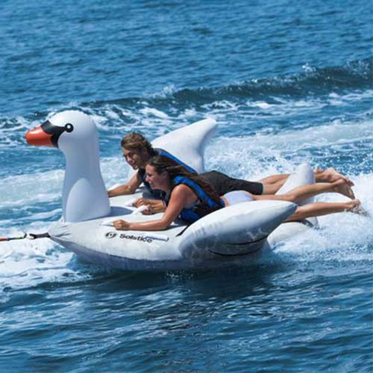 Solstice Swan Lay-On 2 Person Towable
