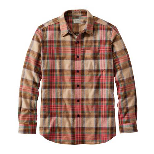 Men's Scotch Plaid Flannel Shirt