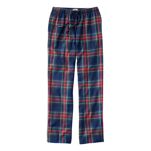 L.L. Bean Men's Scotch Plaid Flannel Sleep Pants - 32"