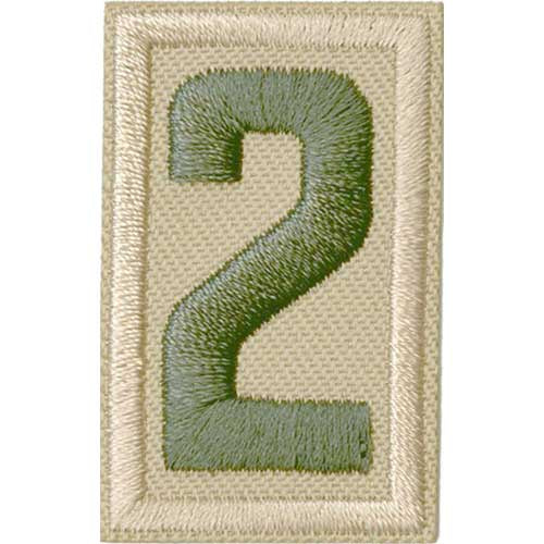 Scout Centennial Unit Numeral 2