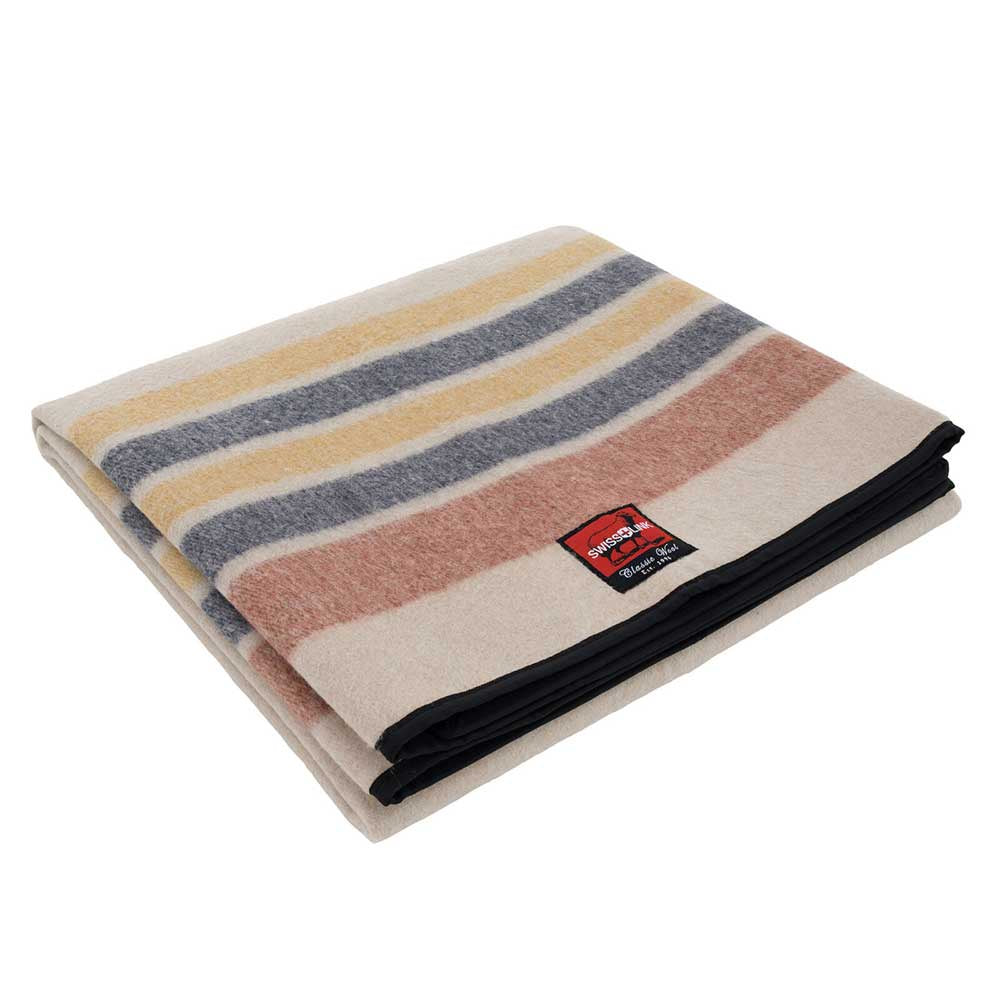 Swiss Link Classic Wool Picnic Blanket - Bay Point