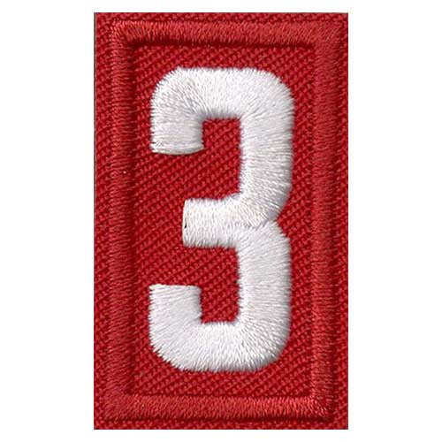 Scout Uniform Unit Numeral Emblem 3