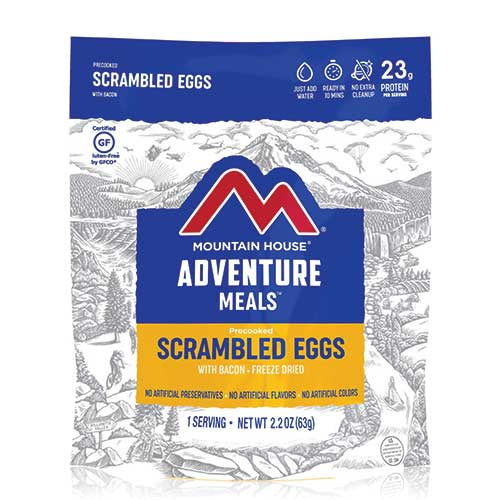Mountain House Scrambled Eggs with Bacon