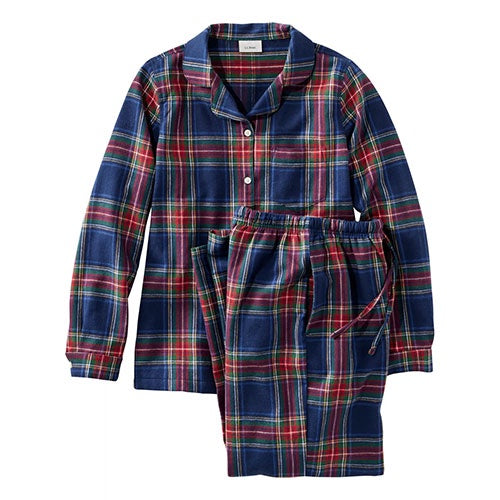 L.L. Bean Women's Scotch Plaid Flannel Pajamas