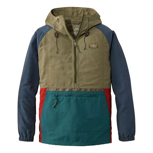 L.L. Bean Men's Mountain Classic Anorak, Multi-Color