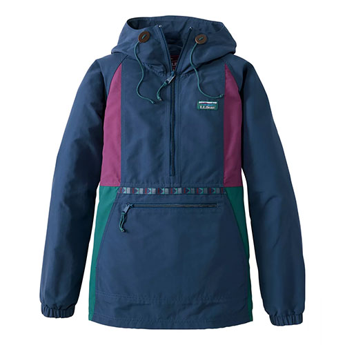 L.L. Bean Women's Mountain Classic Anorak, Multi-Color