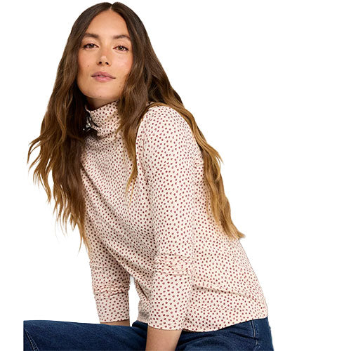 L.L. Bean Women's Pima Cotton Turtleneck, Long-Sleeve Print