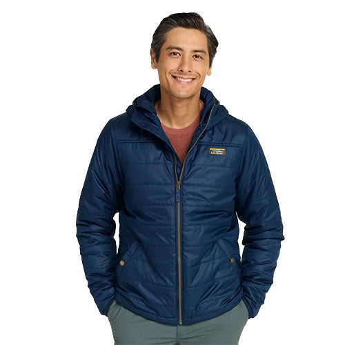 L.L. Bean Men's Mountain Classic Puffer Hooded Jacket