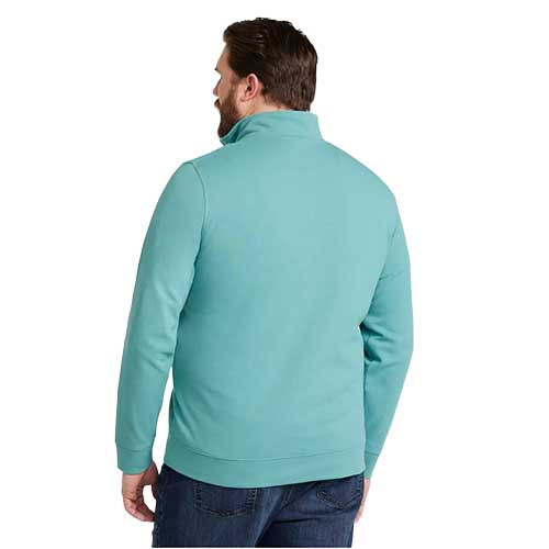 L.L. Bean Men's Comfort Stretch Performance Pique Quarter-Zip Pullover