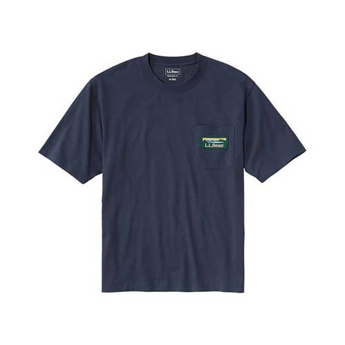 L.L. Bean Men's Katahdin Logo T-Shirt, Short Sleeve