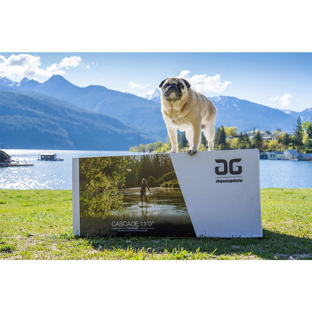 Aquaglide Cascade 11' Inflatable Stand Up Paddleboard Package