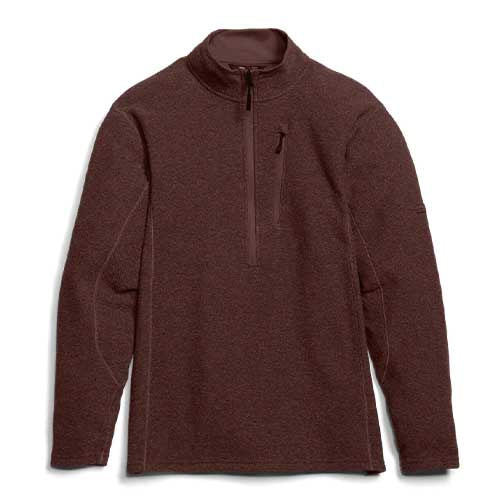 Sitka Men's Snowcrest Half Zip Fleece Pullover