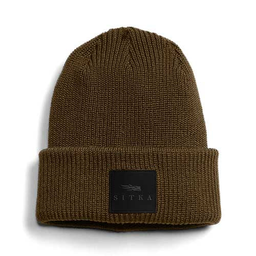 Sitka Double Cuff Acrylic Knit Beanie