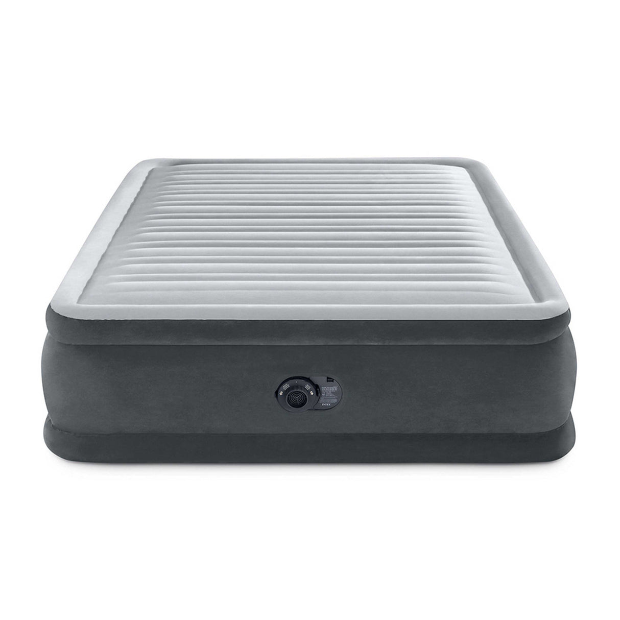 Intex 18-inch Queen Dura-Beam Comfort-Plush Elevated Airbed with QuickFill Plus Internal Pump