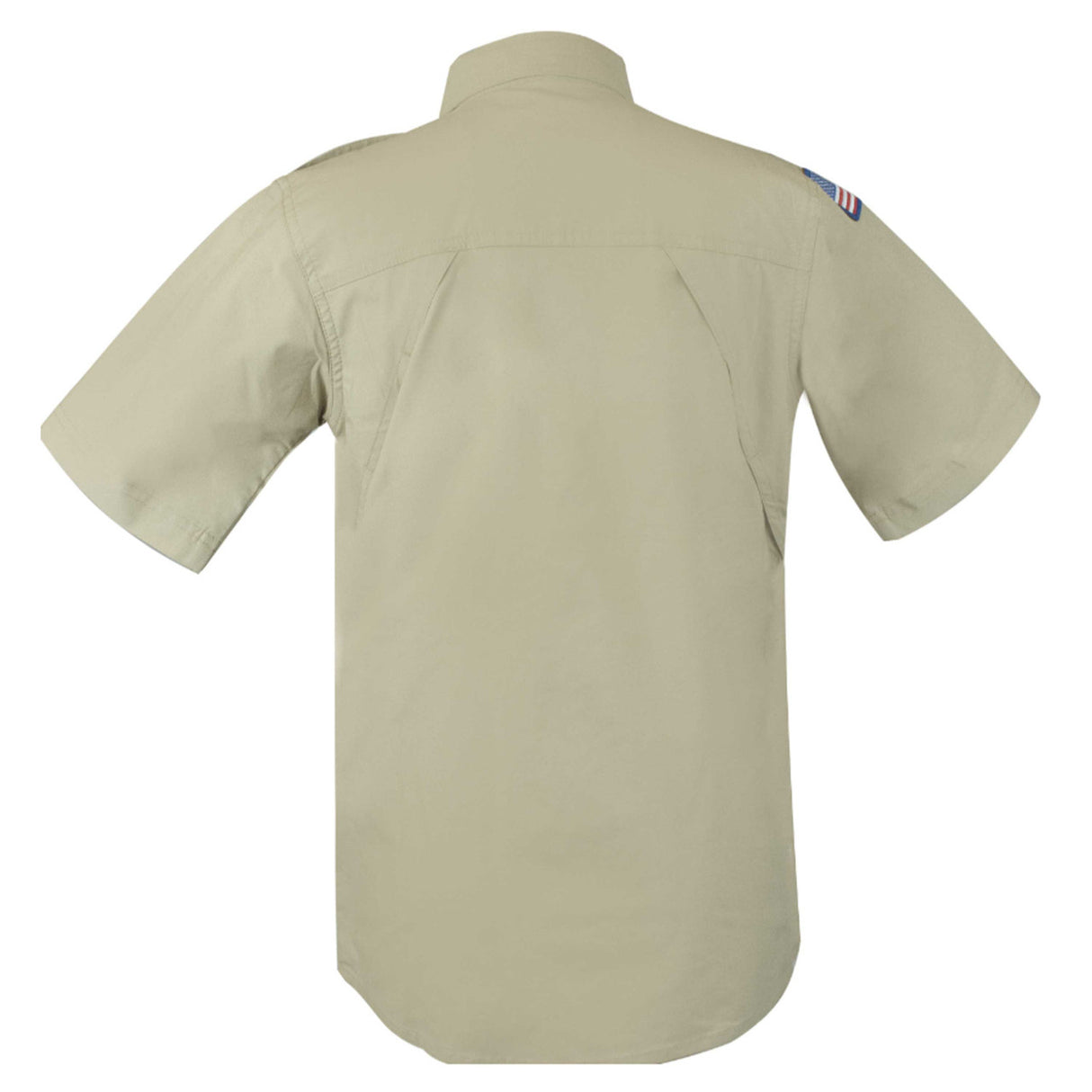 Men's Scouts BSA Uniform Short Sleeve Shirt, Khaki