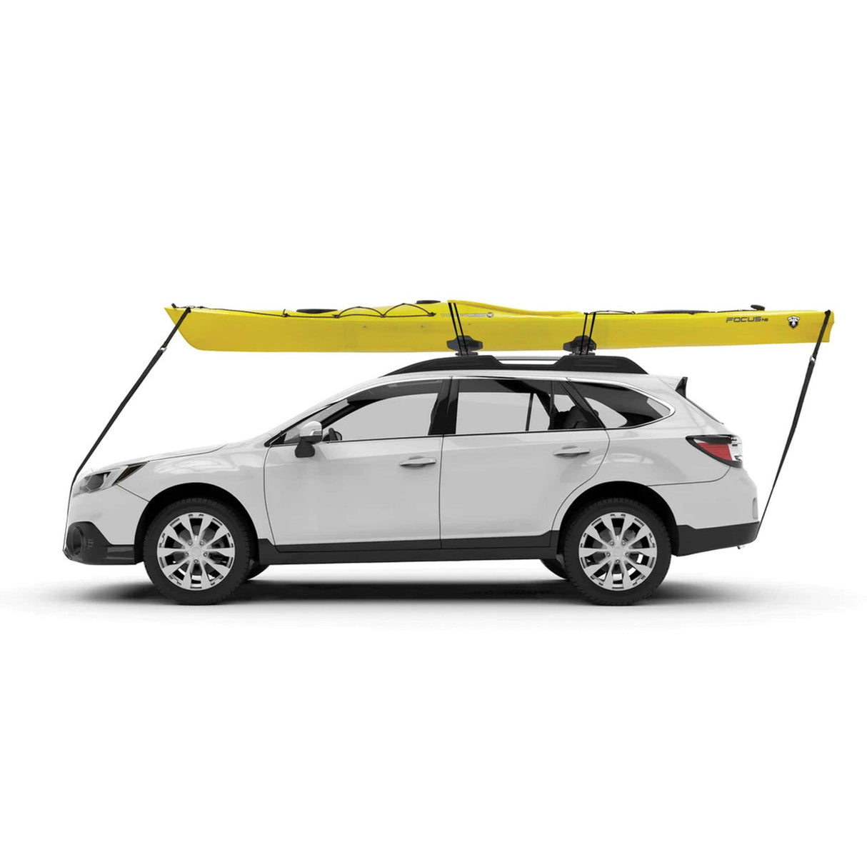Yakima SweetRoll Rooftop Kayak Saddle & Roller Mount