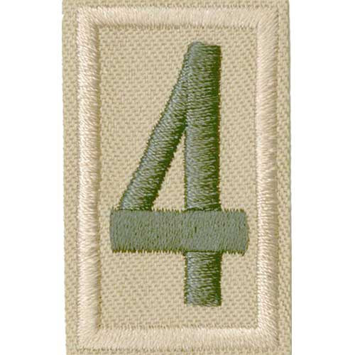 Scout Centennial Unit Numeral 4