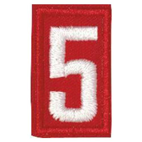Scout Uniform Unit Numeral Emblem 5