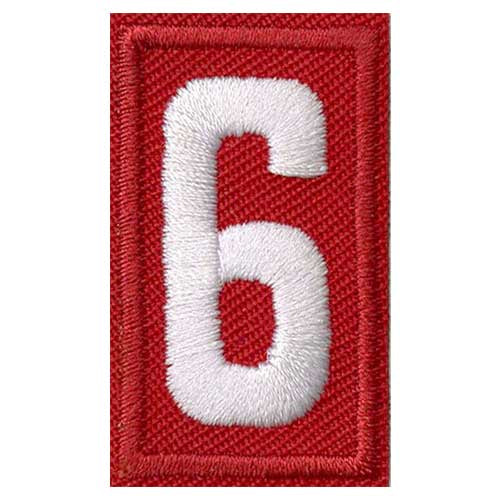 Scout Uniform Unit Numeral Emblem 6
