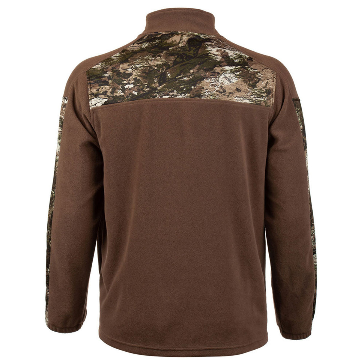 Huntworth Men's Anti-Pill Fleece Lifestyle Camo 1/4 Zip