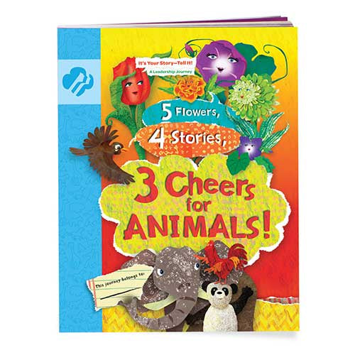 Girl Scout Daisy 5 Flowers, 4 Stories, 3 Cheers for Animals! Journey Book