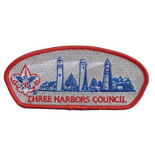 Scout Three Harbors Council Shoulder Patch