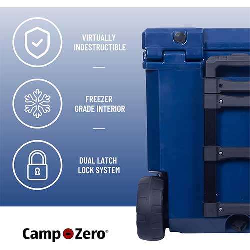 CAMP-ZERO 50L Wheeled Cooler