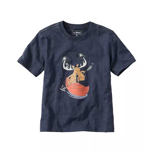 L.L. Bean Kids' Graphic Tee, Glow in the Dark