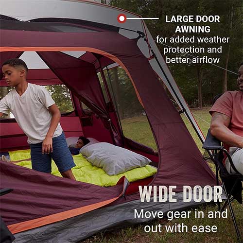 Coleman Skylodge 10 Person Tent - Blackberry