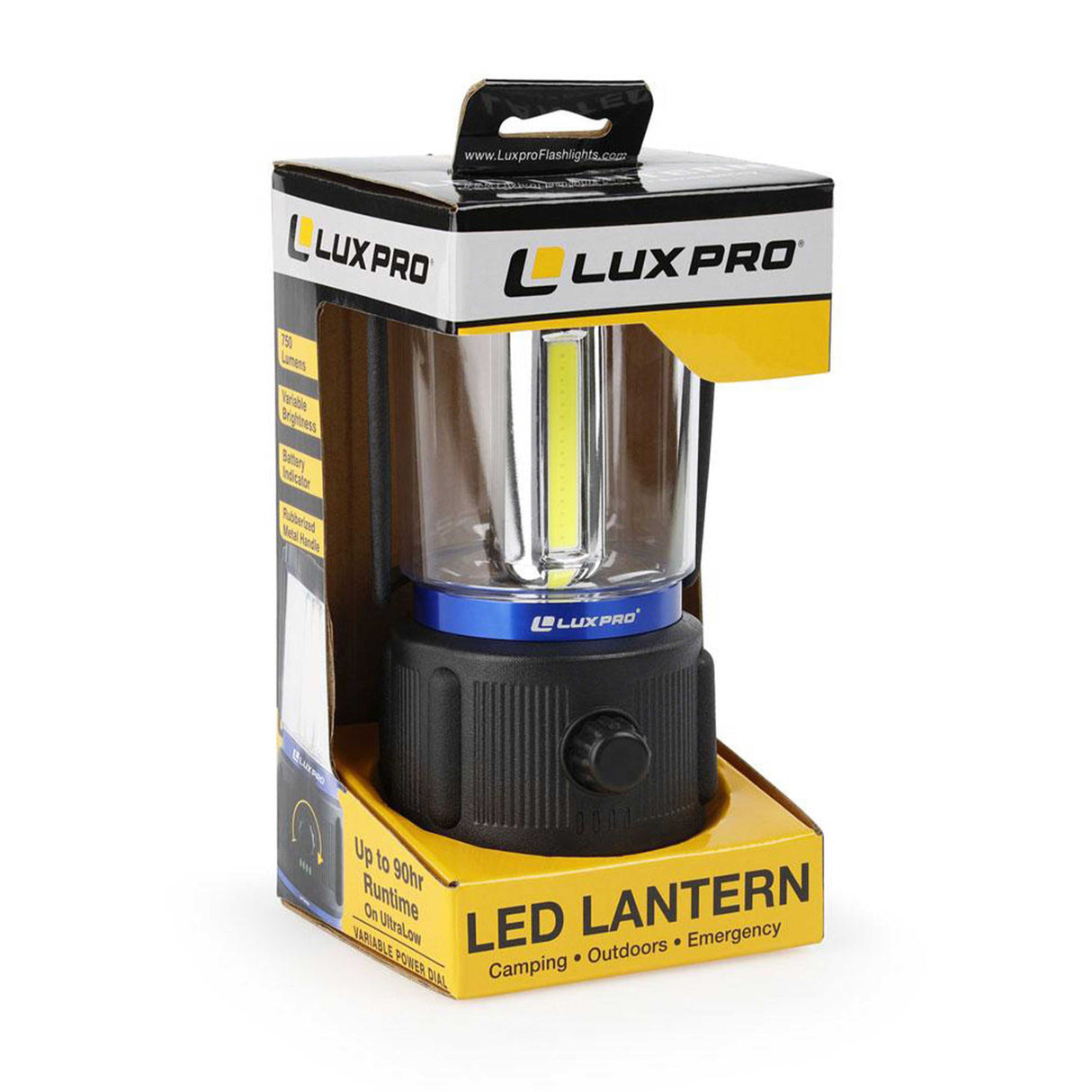 LUXPRO 3C Rugged 750 Lumen LED Lantern