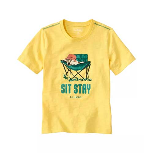 L.L. Bean Kids' Graphic Tee, Glow in the Dark