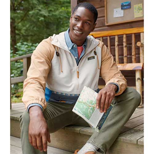 L.L. Bean Men's Mountain Classic Anorak, Multi-Color