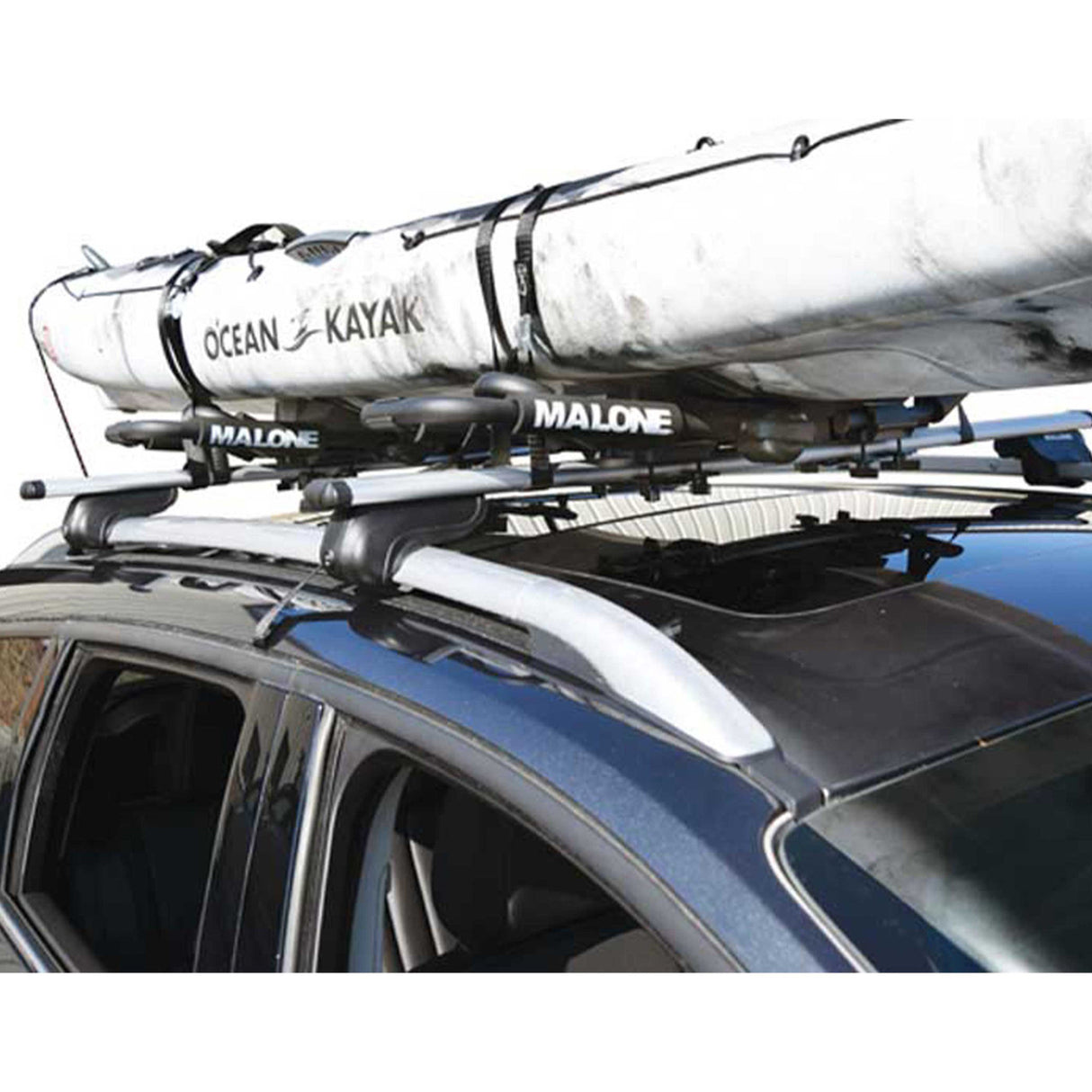 Malone FoldAway-5 Multi-Rack Folding 1 or 2 Kayak Carrier