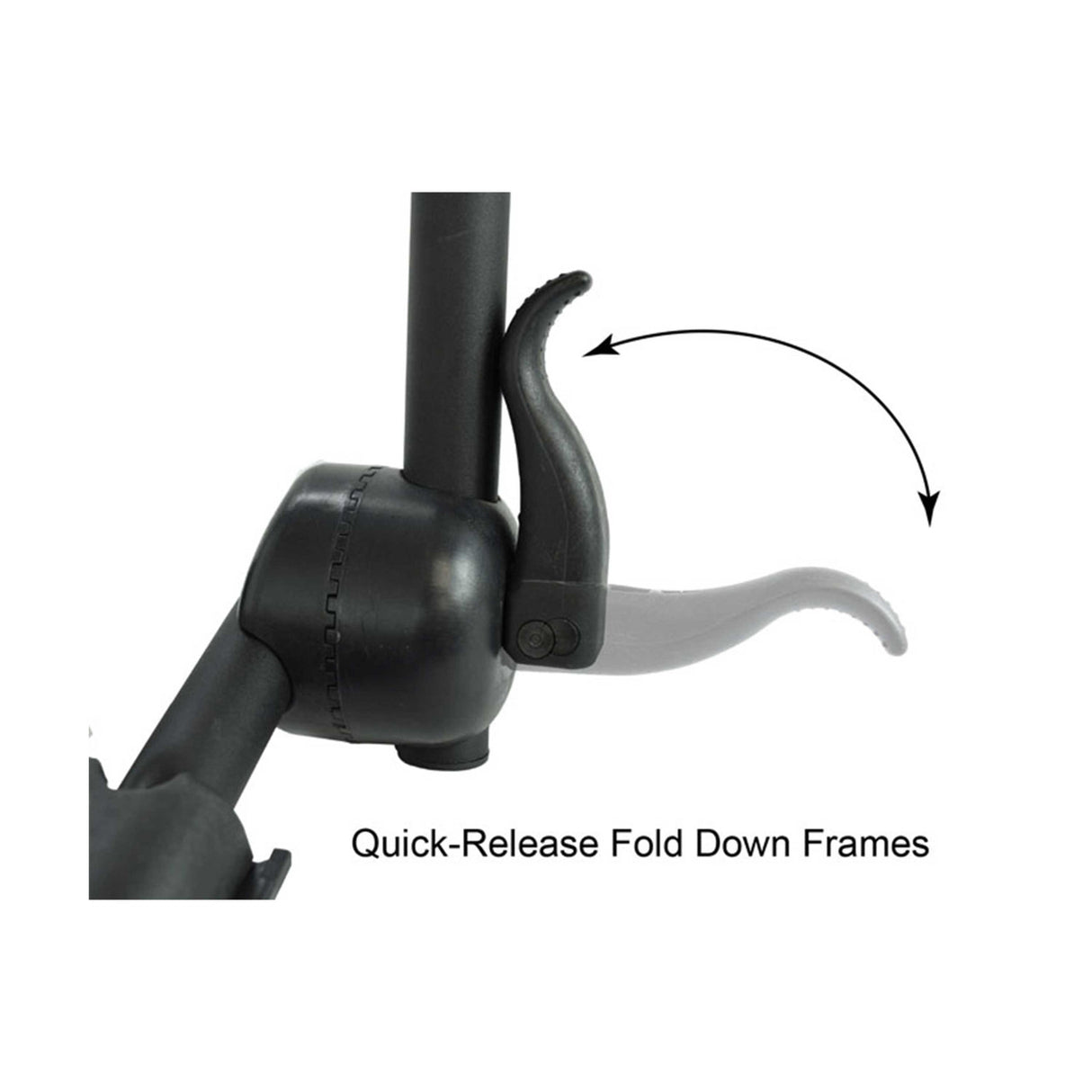 Malone FoldAway-J Kayak Carrier with Tie-Downs