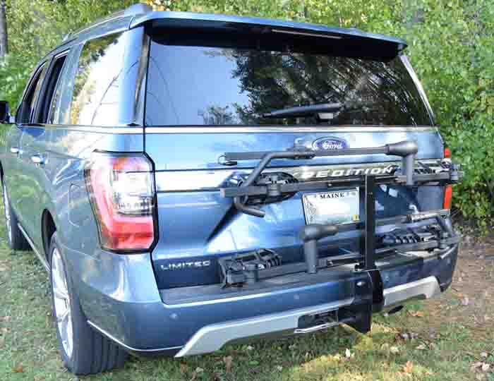 Malone Auto Racks Pilot HM2 - Hitch Mount Platform Expandable 2 Bike Carrier