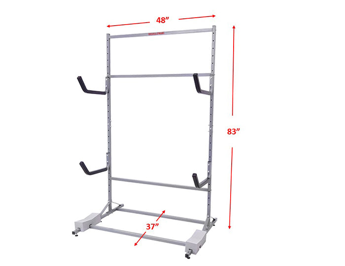 Malone FS Rack 3 Kayak Storage Rack