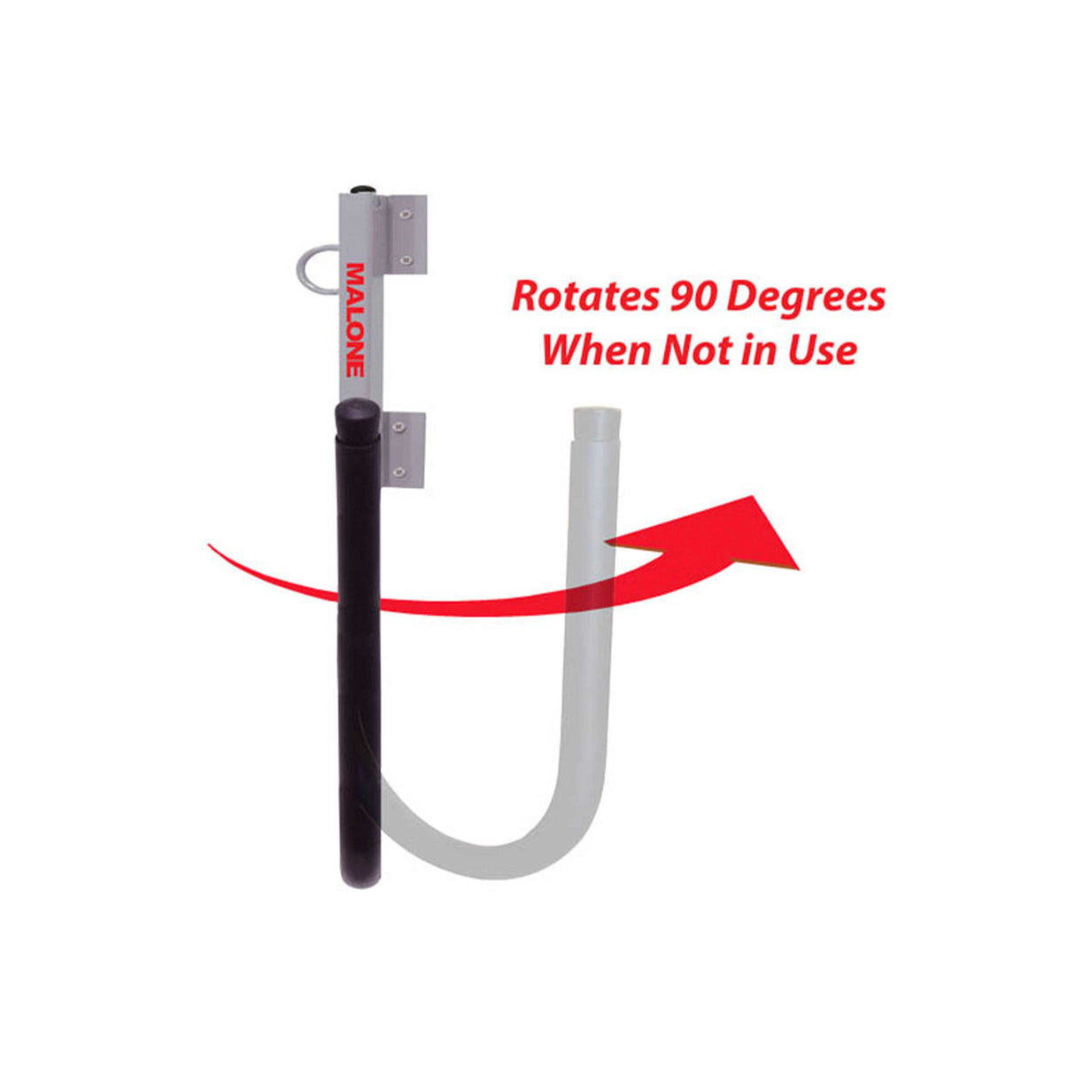 Malone SUPSwing Folding SUP Storage Rack Wall Mount