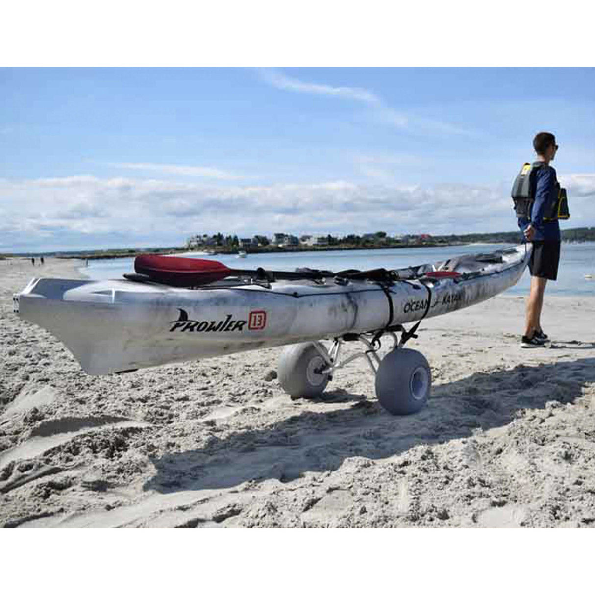 Malone Clipper TRX Deluxe Kayak And Canoe Cart With Balloon Wheels