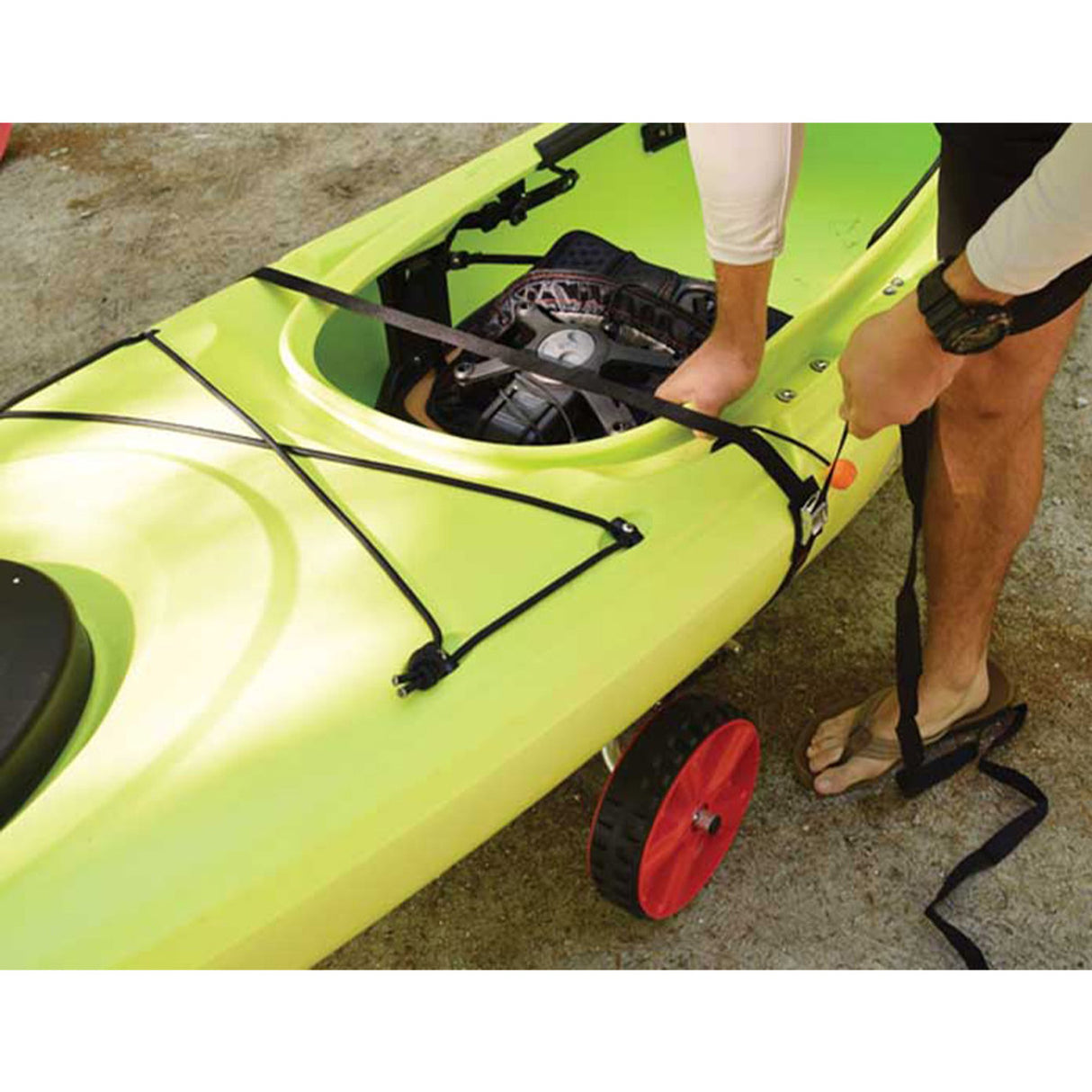 Malone Nomad TRX Standard Kayak Cart with No-Flat Tires