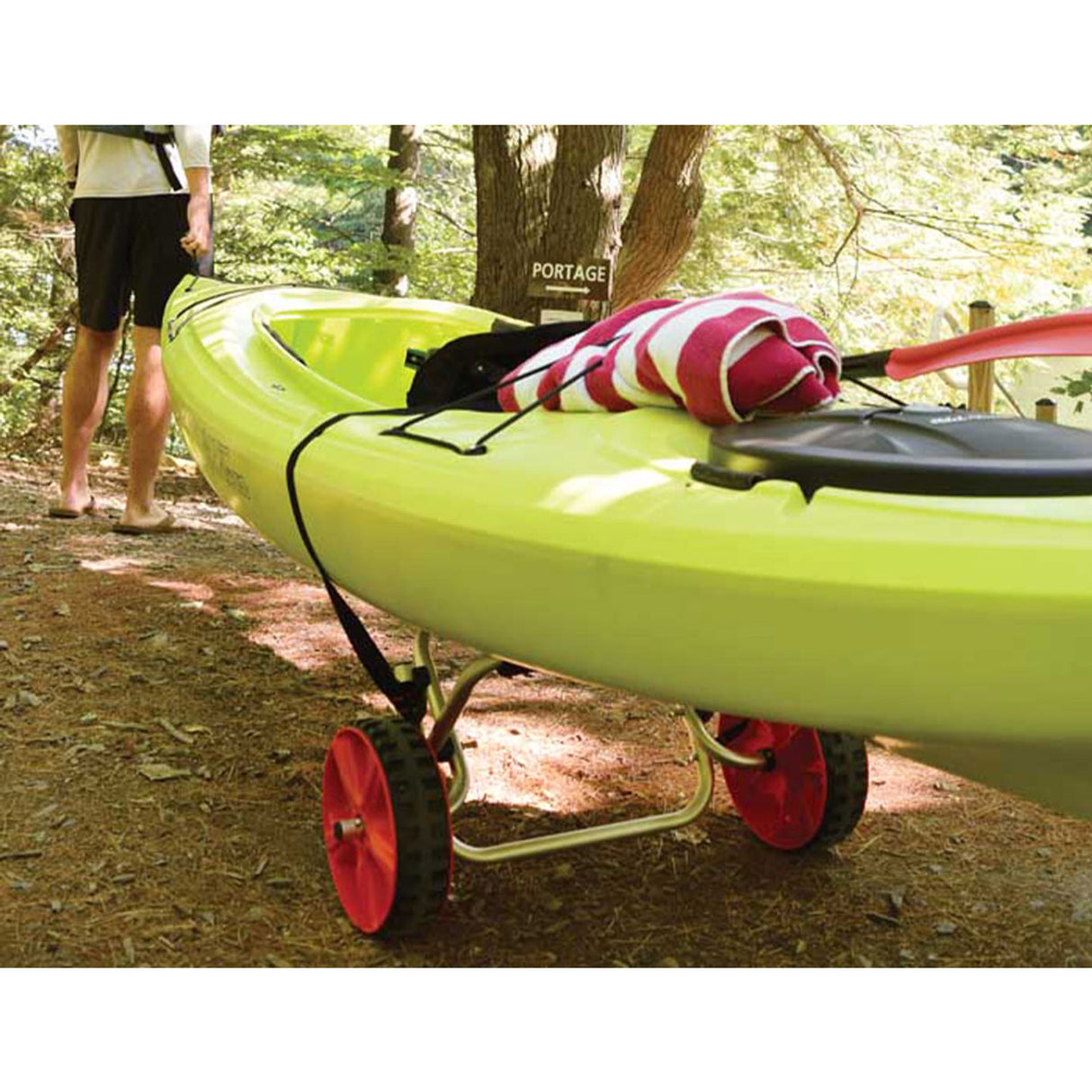 Malone Nomad TRX Standard Kayak Cart with No-Flat Tires